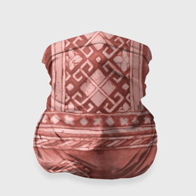 Бандана-труба 3D с принтом Красный славянский орнамент в Белгороде, 100% полиэстер, ткань с особыми свойствами — Activecool | плотность 150‒180 г/м2; хорошо тянется, но сохраняет форму | 