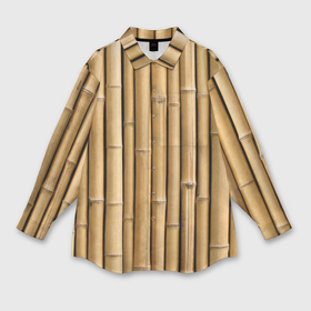 Мужская рубашка oversize 3D с принтом Стволы бамбука в Белгороде,  |  | Тематика изображения на принте: 