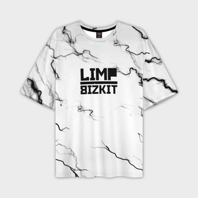 Мужская футболка oversize 3D с принтом Limp bizkit storm black в Белгороде,  |  | 