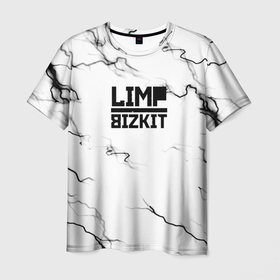 Мужская футболка 3D с принтом Limp bizkit storm black в Белгороде, 100% полиэфир | прямой крой, круглый вырез горловины, длина до линии бедер | 