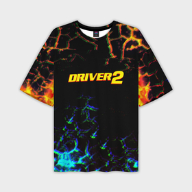 Мужская футболка oversize 3D с принтом Driver 2 гонки ретро гейм в Белгороде,  |  | 