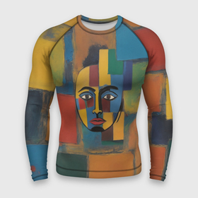 Мужской рашгард 3D с принтом В поисках лица в городе Новоалтайск,  |  | 