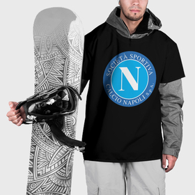 Накидка на куртку 3D с принтом Napoli fc в Екатеринбурге, 100% полиэстер |  | 