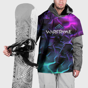 Накидка на куртку 3D с принтом Warframe flame texture в Белгороде, 100% полиэстер |  | Тематика изображения на принте: 