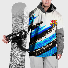 Накидка на куртку 3D с принтом Barcelona fc club в Кировске, 100% полиэстер |  | 