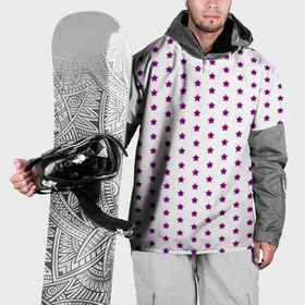 Накидка на куртку 3D с принтом Паттерн мелкие звездочки в Курске, 100% полиэстер |  | 