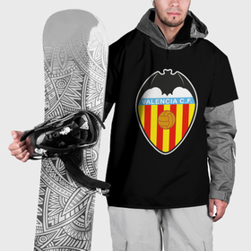 Накидка на куртку 3D с принтом Valencia fc club sport в Санкт-Петербурге, 100% полиэстер |  | Тематика изображения на принте: 