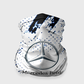 Бандана-труба 3D с принтом Mercedes benz авто текстура в Кировске, 100% полиэстер, ткань с особыми свойствами — Activecool | плотность 150‒180 г/м2; хорошо тянется, но сохраняет форму | 