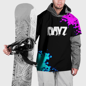 Накидка на куртку 3D с принтом Dayz неоновые краски шутер в Санкт-Петербурге, 100% полиэстер |  | Тематика изображения на принте: 