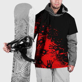 Накидка на куртку 3D с принтом Death Stranding game , 100% полиэстер |  | 