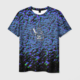 Мужская футболка 3D с принтом Life is strange colors в Кировске, 100% полиэфир | прямой крой, круглый вырез горловины, длина до линии бедер | Тематика изображения на принте: 