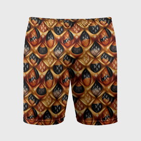 Мужские шорты спортивные с принтом Luxury abstract pattern в Кировске,  |  | 