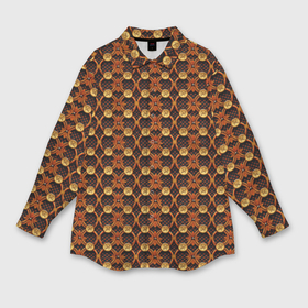 Мужская рубашка oversize 3D с принтом Luxury abstract  geometry pattern в Тюмени,  |  | 