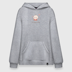 Худи SuperOversize хлопок с принтом Chippi Twins унисекс в городе Новоалтайск, 70% хлопок, 30% полиэстер, мягкий начес внутри | карман-кенгуру, эластичная резинка на манжетах и по нижней кромке, двухслойный капюшон
 | Тематика изображения на принте: 