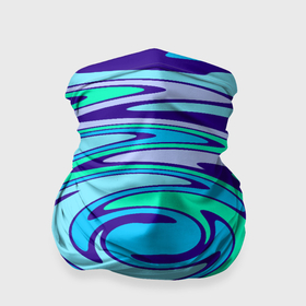 Бандана-труба 3D с принтом Круговорот неоновый в Белгороде, 100% полиэстер, ткань с особыми свойствами — Activecool | плотность 150‒180 г/м2; хорошо тянется, но сохраняет форму | 