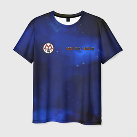 Мужская футболка 3D с принтом Metro 2033 космос в Курске, 100% полиэфир | прямой крой, круглый вырез горловины, длина до линии бедер | 