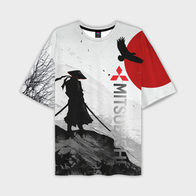 Мужская футболка oversize 3D с принтом Мечта самурая ,  |  | 