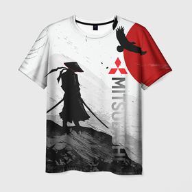 Мужская футболка 3D с принтом Мечта самурая в Тюмени, 100% полиэфир | прямой крой, круглый вырез горловины, длина до линии бедер | 