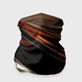 Бандана-труба 3D с принтом Изогнутая шоколадная абстракция в Новосибирске, 100% полиэстер, ткань с особыми свойствами — Activecool | плотность 150‒180 г/м2; хорошо тянется, но сохраняет форму | 