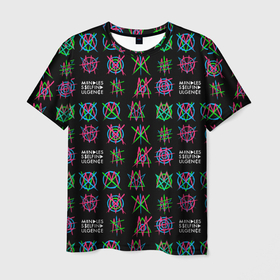 Мужская футболка 3D с принтом Mindless Self Indulgence rock group в Петрозаводске, 100% полиэфир | прямой крой, круглый вырез горловины, длина до линии бедер | 