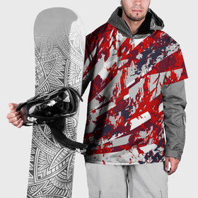 Накидка на куртку 3D с принтом Цветовая абстракция в Курске, 100% полиэстер |  | 
