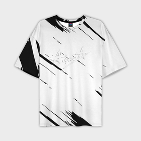 Мужская футболка oversize 3D с принтом Алиса рок группа краски текстура ,  |  | Тематика изображения на принте: 