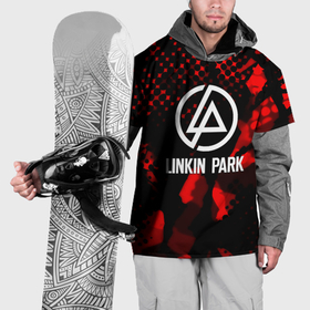 Накидка на куртку 3D с принтом Linkin park краски текстуры в Белгороде, 100% полиэстер |  | Тематика изображения на принте: 