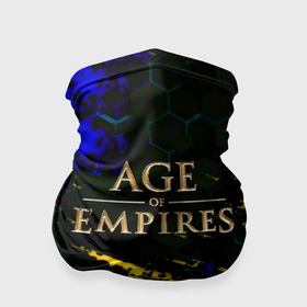 Бандана-труба 3D с принтом Age of Empires краски текстура в Петрозаводске, 100% полиэстер, ткань с особыми свойствами — Activecool | плотность 150‒180 г/м2; хорошо тянется, но сохраняет форму | 