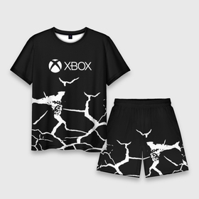 Мужской костюм с шортами 3D с принтом Xbox game текстура рельеф в городе Новоалтайск,  |  | 
