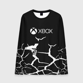 Мужской лонгслив 3D с принтом Xbox game текстура рельеф в городе Новоалтайск, 100% полиэстер | длинные рукава, круглый вырез горловины, полуприлегающий силуэт | 
