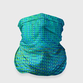 Бандана-труба 3D с принтом Синусоидные волны из квадратиков в Белгороде, 100% полиэстер, ткань с особыми свойствами — Activecool | плотность 150‒180 г/м2; хорошо тянется, но сохраняет форму | 