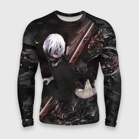 Мужской рашгард 3D с принтом Tokyo Ghoul anime в городе Новоалтайск,  |  | 