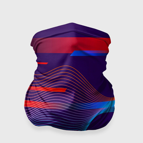 Бандана-труба 3D с принтом Abstraction colored в Екатеринбурге, 100% полиэстер, ткань с особыми свойствами — Activecool | плотность 150‒180 г/м2; хорошо тянется, но сохраняет форму | 