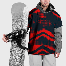 Накидка на куртку 3D с принтом Geometric angles в Кировске, 100% полиэстер |  | 
