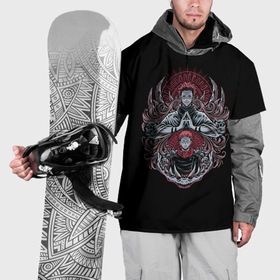 Накидка на куртку 3D с принтом Магическая битва   Рёмен Сукуна в Санкт-Петербурге, 100% полиэстер |  | Тематика изображения на принте: 