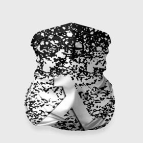 Бандана-труба 3D с принтом Half life splash white в Кировске, 100% полиэстер, ткань с особыми свойствами — Activecool | плотность 150‒180 г/м2; хорошо тянется, но сохраняет форму | 
