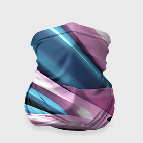 Бандана-труба 3D с принтом Пластичная абстракция в Новосибирске, 100% полиэстер, ткань с особыми свойствами — Activecool | плотность 150‒180 г/м2; хорошо тянется, но сохраняет форму | 