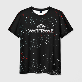 Мужская футболка 3D с принтом Warframe краски пали текстура в Петрозаводске, 100% полиэфир | прямой крой, круглый вырез горловины, длина до линии бедер | Тематика изображения на принте: 