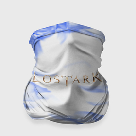 Бандана-труба 3D с принтом Lostark flame blue в Курске, 100% полиэстер, ткань с особыми свойствами — Activecool | плотность 150‒180 г/м2; хорошо тянется, но сохраняет форму | 