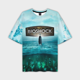 Мужская футболка oversize 3D с принтом BioShock the collection в Кировске,  |  | Тематика изображения на принте: 