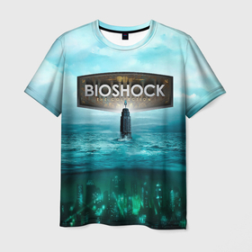 Мужская футболка 3D с принтом BioShock the collection в Кировске, 100% полиэфир | прямой крой, круглый вырез горловины, длина до линии бедер | Тематика изображения на принте: 