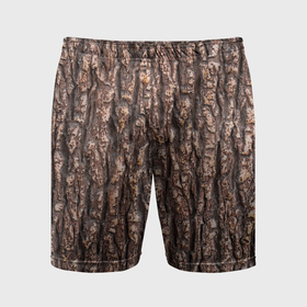 Мужские шорты спортивные с принтом Кора дерева равномерная ,  |  | 