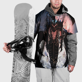 Накидка на куртку 3D с принтом Solo leveling   Igris в Новосибирске, 100% полиэстер |  | Тематика изображения на принте: 