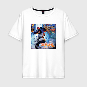 Мужская футболка хлопок Oversize с принтом Limp Bizkit   Significant Other в Санкт-Петербурге, 100% хлопок | свободный крой, круглый ворот, “спинка” длиннее передней части | 
