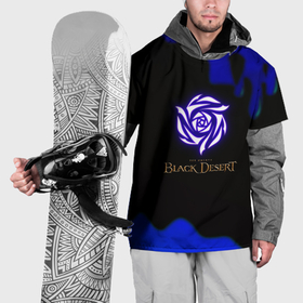 Накидка на куртку 3D с принтом Black desert game rpg , 100% полиэстер |  | 