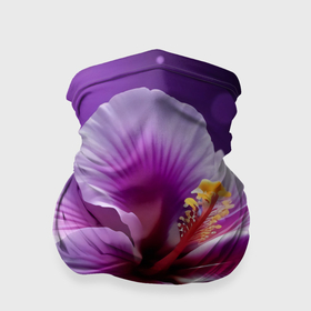 Бандана-труба 3D с принтом Цветок чайная роза в Петрозаводске, 100% полиэстер, ткань с особыми свойствами — Activecool | плотность 150‒180 г/м2; хорошо тянется, но сохраняет форму | 