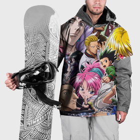 Накидка на куртку 3D с принтом Hunter  Hunter anime color в Екатеринбурге, 100% полиэстер |  | Тематика изображения на принте: 