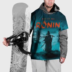 Накидка на куртку 3D с принтом Ронин rise of the ronin в Петрозаводске, 100% полиэстер |  | Тематика изображения на принте: 