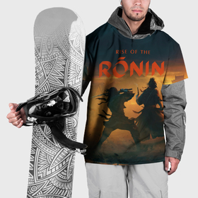 Накидка на куртку 3D с принтом Самураи rise of the ronin в Новосибирске, 100% полиэстер |  | Тематика изображения на принте: 