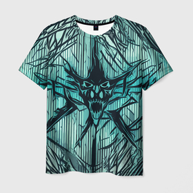 Мужская футболка 3D с принтом Негативное энергетическое существо в Петрозаводске, 100% полиэфир | прямой крой, круглый вырез горловины, длина до линии бедер | 